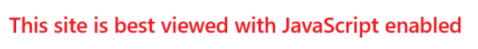 no JavaScript